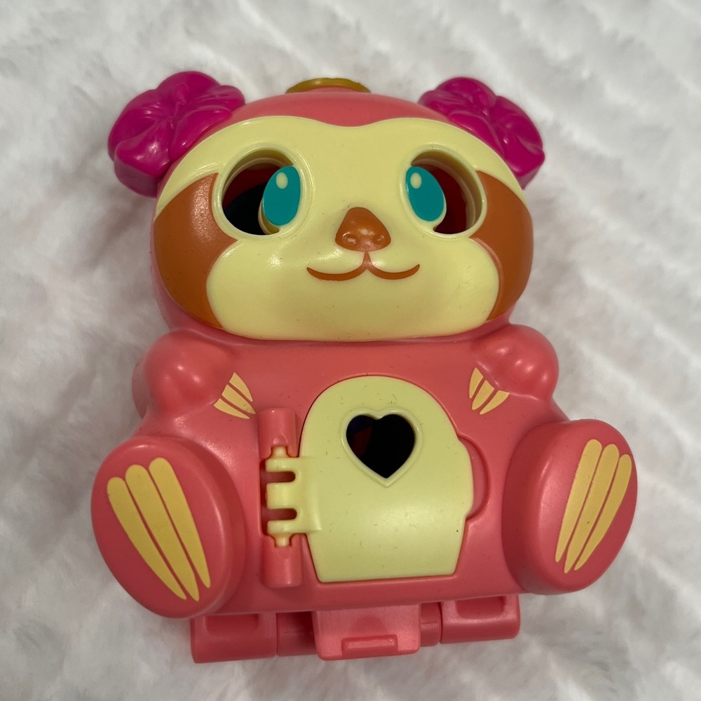 Polly Pocket Flip &‎ Find Sloth Compact Toy